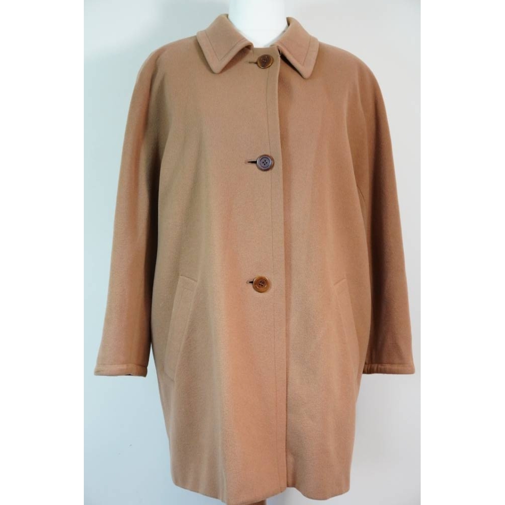 Aquascutum Wool & Cashmere Blend Coat Camel Size: M For Sale in Exeter ...