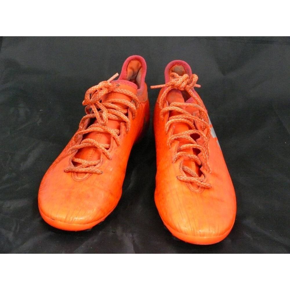 Adidas Techfit football cleats orange 