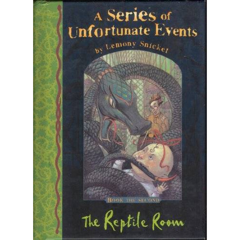 a series of unfortunate events books the reptile room