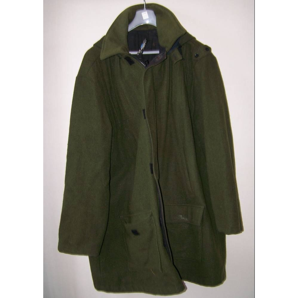 SWANNDRI Vintage Coat Green Size: L | Oxfam GB | Oxfam’s Online Shop