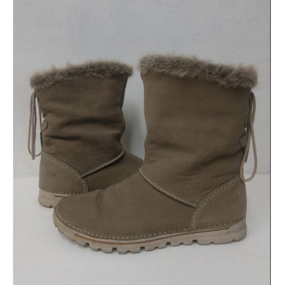 Weinbrenner Ladies Winter Boots Beige Size: 4.5 