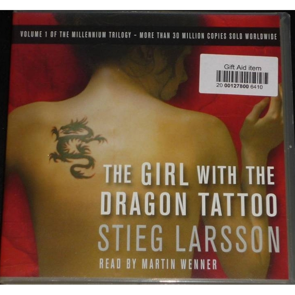 The Girl With The Dragon Tattoo Stieg Larsson Quercus 6 Cd Audiobook Read By Martin Wenner 