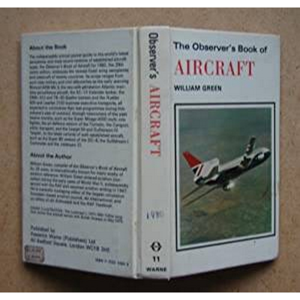 The Observer's book of Aircraft 1980 For Sale in Glasgow | Preloved