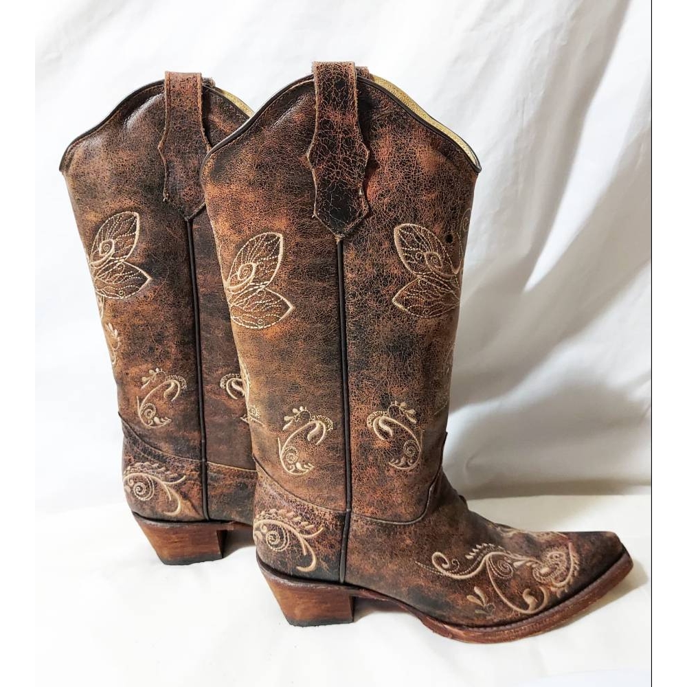 second hand ladies cowboy boots