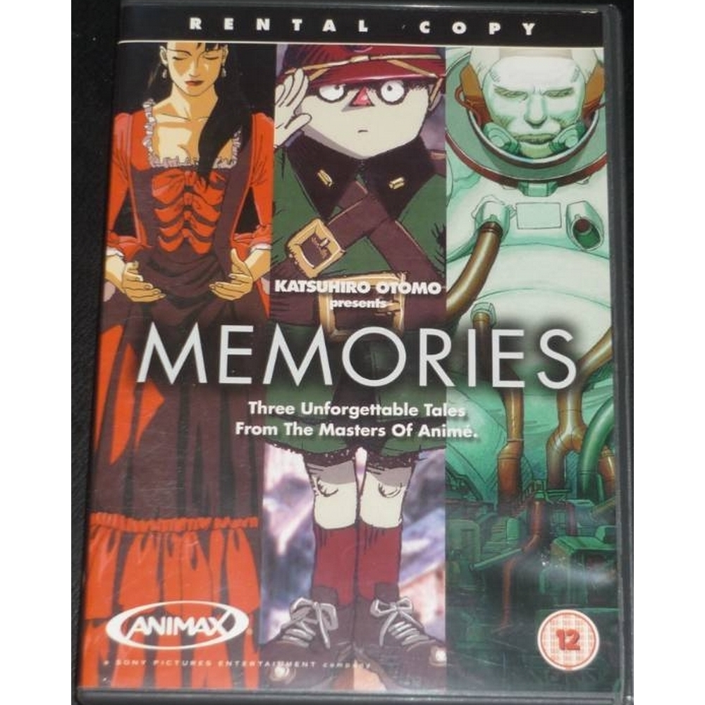 Memories DVD, 1995, Koji Morimoto, Tensai Okamura, Katsuhiro Otomo, Akira,  Manga For Sale in Aberdeen, Aberdeenshire | Preloved