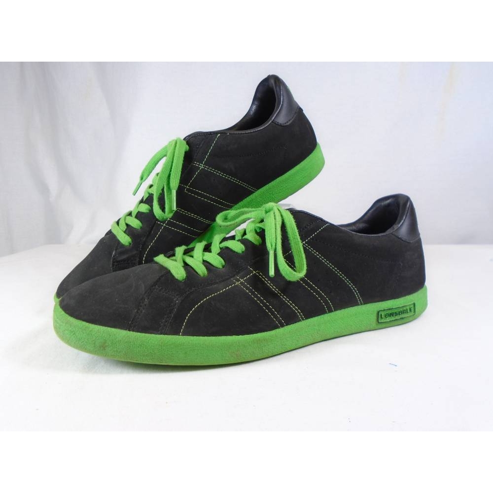 lonsdale black trainers