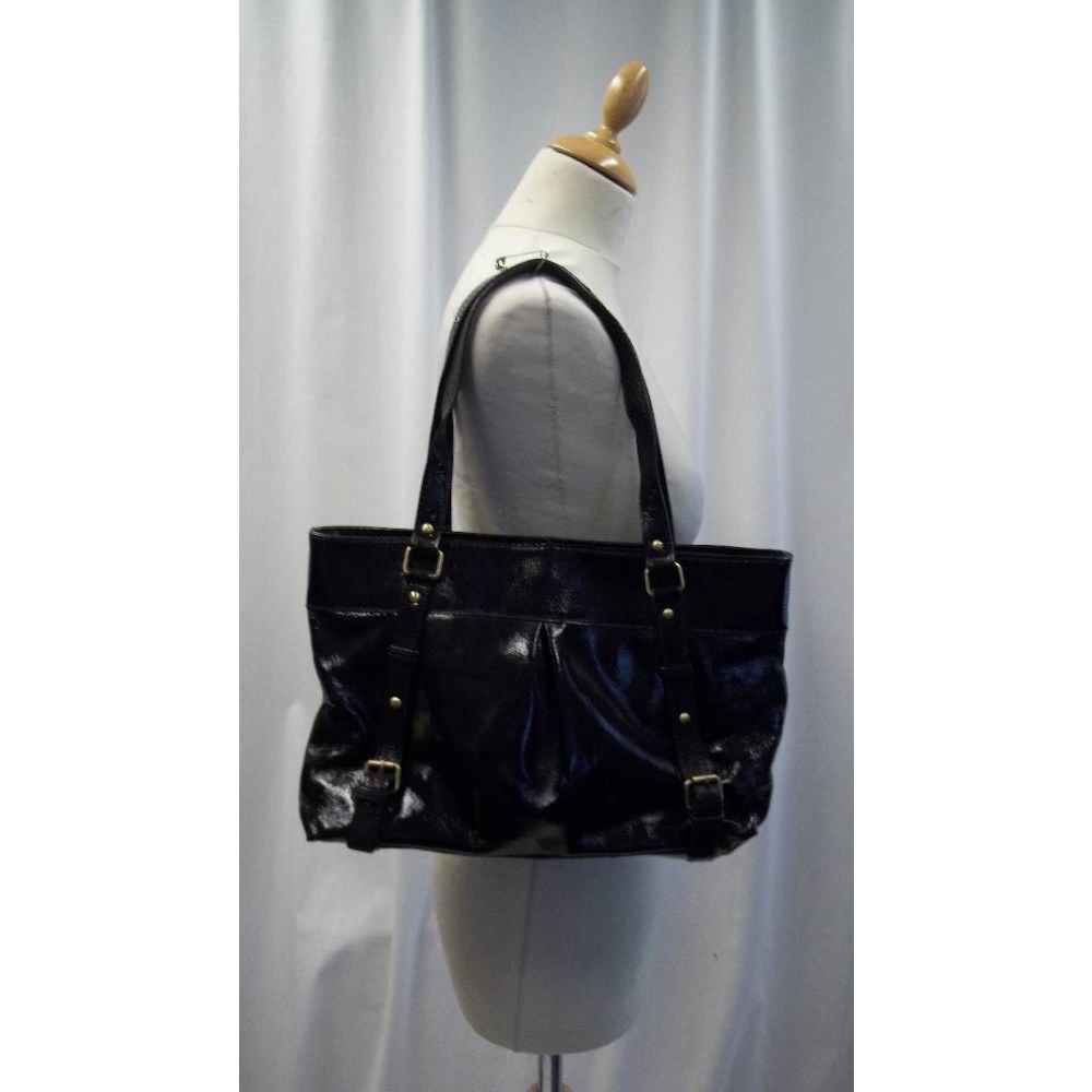 Debenhams Leather Bag Black Size M For Sale in Truro Cornwall