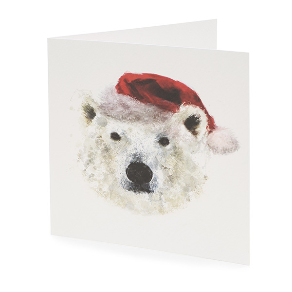 Large Polar Bear Christmas Card (10 Pack) | Oxfam GB | Oxfam’s Online Shop