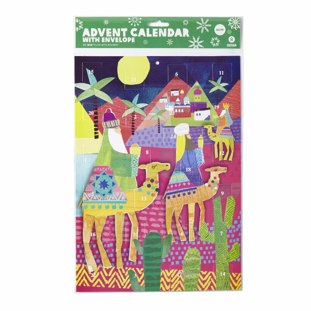 Three Kings Paper Advent Calendar Oxfam GB Oxfam’s Online Shop