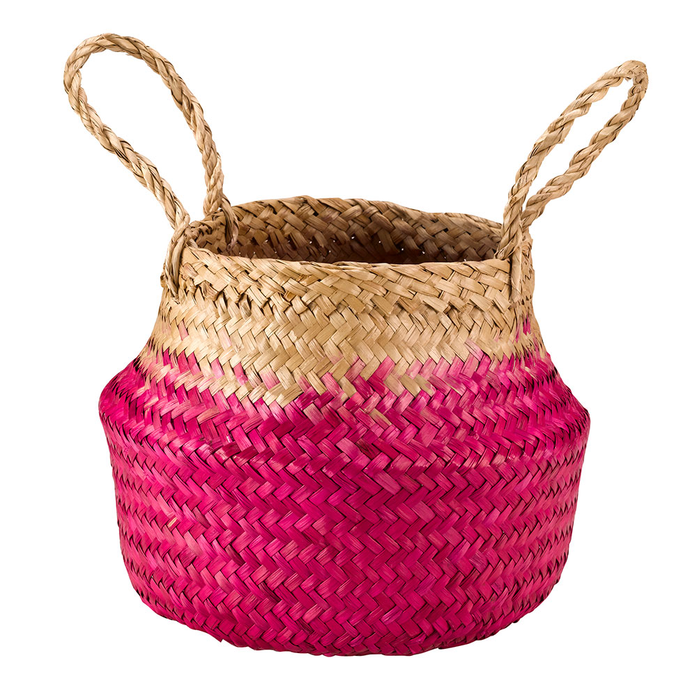 Pink Ombre Seagrass Basket Mini | Oxfam GB | Oxfam’s Online Shop